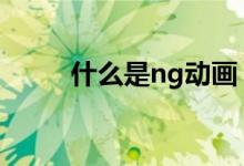 什么是ng動畫（什么是ngo組織）