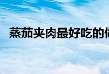 蒸茄夾肉最好吃的做法（蒸茄夾肉的做法）