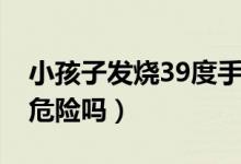小孩子發(fā)燒39度手腳冰涼（小孩子發(fā)燒39度危險嗎）