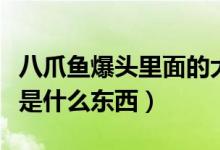 八爪魚爆頭里面的大米是啥（八爪魚爆頭大米是什么東西）
