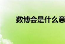 數(shù)博會是什么意思（數(shù)博會的簡介）