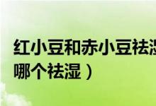 紅小豆和赤小豆祛濕哪個好（紅小豆和赤小豆哪個祛濕）