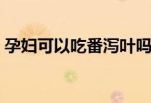 孕婦可以吃番瀉葉嗎（孕婦可以吃番薯葉嗎）