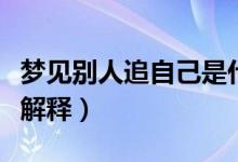 夢見別人追自己是什么意思（夢見別人追自己解釋）