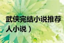 武俠完結(jié)小說推薦（介紹幾本好看完結(jié)武俠同人小說）
