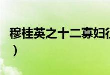 穆桂英之十二寡婦征西劇情（電視劇內(nèi)容介紹）