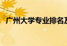 廣州大學(xué)專業(yè)排名及介紹（哪些專業(yè)最好）