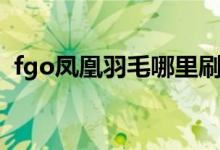 fgo鳳凰羽毛哪里刷（fgo鳳凰羽毛哪里刷）