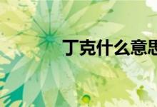 丁克什么意思（dk什么意思）