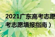 2021廣東高考志愿填報入口（2022廣東新高考志愿填報指南）