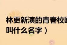 林更新演的青春校園電影（林更新演的校園劇叫什么名字）