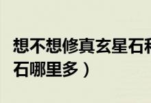 想不想修真玄星石和藍(lán)晶石（想不想修真玄星石哪里多）
