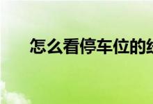 怎么看停車位的線（怎么看停表物理）