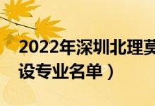 2022年深圳北理莫斯科大學(xué)有哪些專業(yè)（開設(shè)專業(yè)名單）