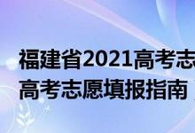福建省2021高考志愿填報指南（2022福建新高考志愿填報指南）
