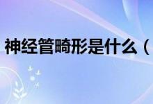 神經(jīng)管畸形是什么（神經(jīng)管畸形是什么意思）