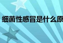 細菌性感冒是什么原因（細菌性感冒是什么）