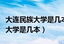 大連民族大學(xué)是幾本土木工程專業(yè)（大連民族大學(xué)是幾本）