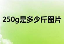 250g是多少斤圖片（250g是多少斤多少兩）