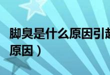 腳臭是什么原因引起的怎樣去除（腳臭是什么原因）