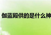 伽藍(lán)殿供的是什么神（伽藍(lán)殿供的是什么神）