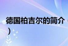德國柏吉爾的簡介（柏吉爾是國什么家什么家）