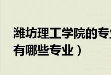 濰坊理工學(xué)院的專(zhuān)業(yè)（2022年濰坊理工學(xué)院有哪些專(zhuān)業(yè)）