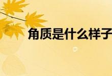 角質(zhì)是什么樣子圖片（角質(zhì)是什么）