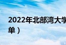 2022年北部灣大學有哪些專業(yè)（開設專業(yè)名單）