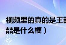 視頻里的真的是王喆嗎（求科普今天都說(shuō)的王喆是什么梗）