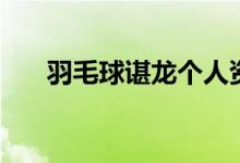 羽毛球諶龍個(gè)人資料（諶龍個(gè)人介紹）