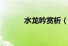 水龍吟賞析（辛棄疾古詩鑒賞）