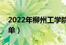 2022年柳州工學院有哪些專業(yè)（開設專業(yè)名單）