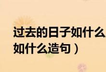 過去的日子如什么,什么（過去的日子如什么如什么造句）