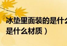 冰墊里面裝的是什么東西（一般冰墊里面裝的是什么材質）