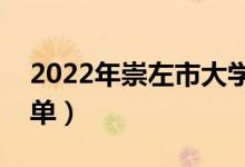 2022年崇左市大學(xué)有哪些（最新崇左學(xué)校名單）