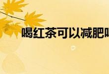 喝紅茶可以減肥嗎（喝茶可以減肥嗎）
