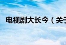 電視劇大長今（關(guān)于電視劇大長今的介紹）