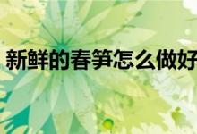 新鮮的春筍怎么做好吃（春筍最好吃的做法）