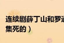 連續(xù)劇薛丁山和羅通比武（薛丁山中羅通第幾集死的）