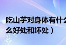 吃山芋對身體有什么好處和壞處（吃山芋有什么好處和壞處）