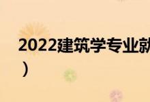 2022建筑學(xué)專(zhuān)業(yè)就業(yè)前景好嗎（工資高不高）