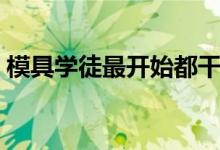 模具學(xué)徒最開始都干什么（模具是干什么的）