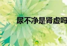 尿不凈是腎虛嗎（尿不凈是咋回事）