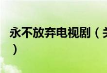 永不放棄電視?。P(guān)于永不放棄電視劇的介紹）