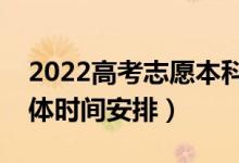 2022高考志愿本科提前批填報(bào)時(shí)間湖南（具體時(shí)間安排）