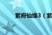 紫府仙緣3（紫府仙緣2又叫什么）