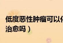 低度惡性腫瘤可以化療嗎（低度惡性腫瘤可以治愈嗎）