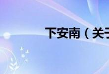 下安南（關(guān)于下安南的介紹）