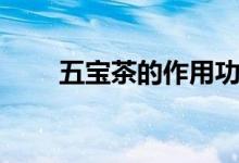 五寶茶的作用功效（五寶茶的作用）